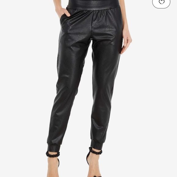 Commando Faux Leather Joggers - Picture 4 of 4